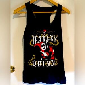 Harley Quinn racer back tank small
